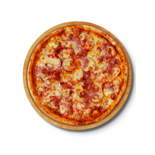 Nagy Sonkás-Kukoricás Pizza